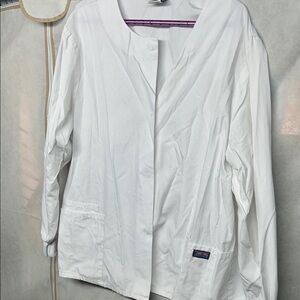 Women's White work Jacket
